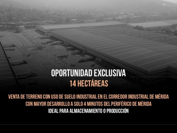 Notabilia|Exclusiva Venta de Terreno Industrial Alto Impacto – 14 Hectáreas a 5 Minutos del Periférico